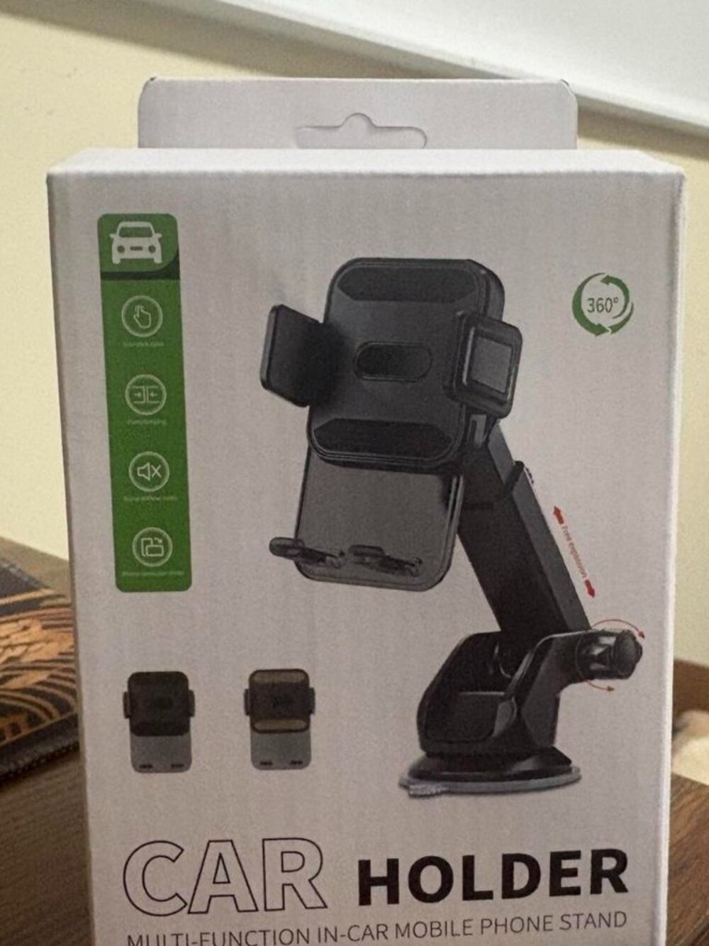 Multi Function car phone holder